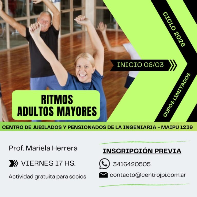 Flyer Ritmos 2026