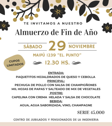 Invitación Almuerzo 29.11.25