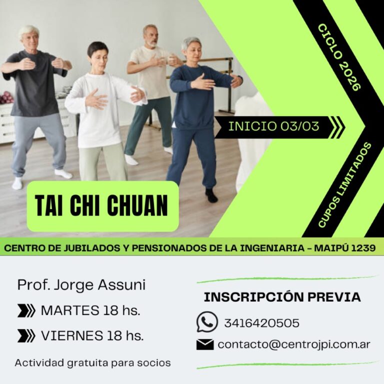 Flyer Tai Chi 2026