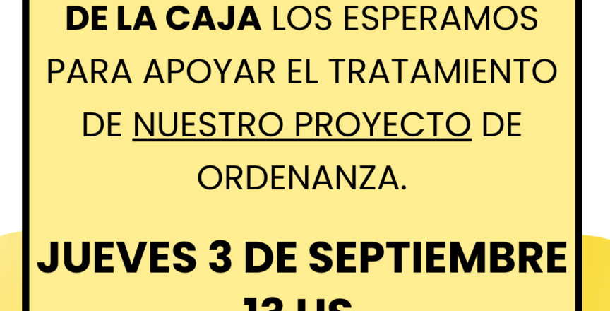 Convocatoria Jueves 3/9