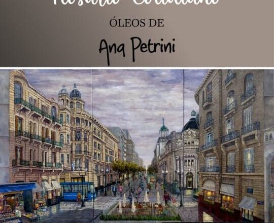 Flyer Muestra Ana Petrini
